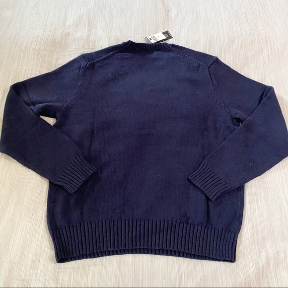 Ralph Lauren Letterman Bear Crewneck Sweater - Picture 9 of 15